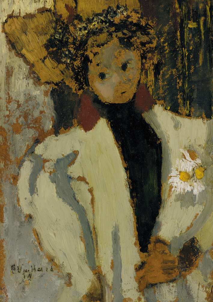  Edouard Vuillard —— LA FEMME AUX MARGUERITES